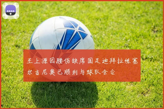 王上源因腰伤缺席国足迪拜拉练塞尔吉尼奥已顺利与球队会合